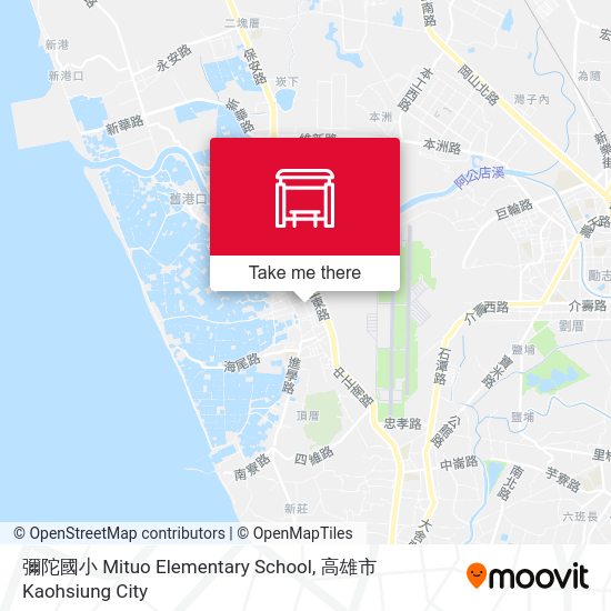 彌陀國小 Mituo Elementary School地圖