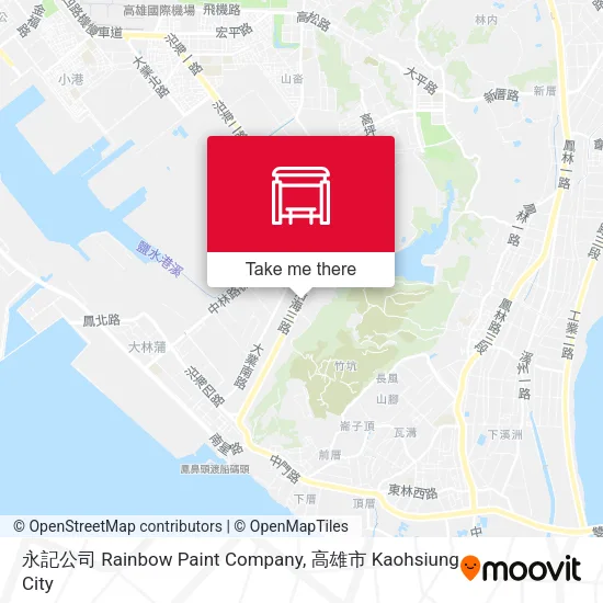 永記公司 Rainbow Paint Company地圖