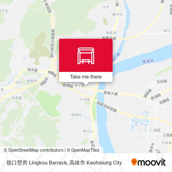 嶺口營房 Lingkou Barrack map