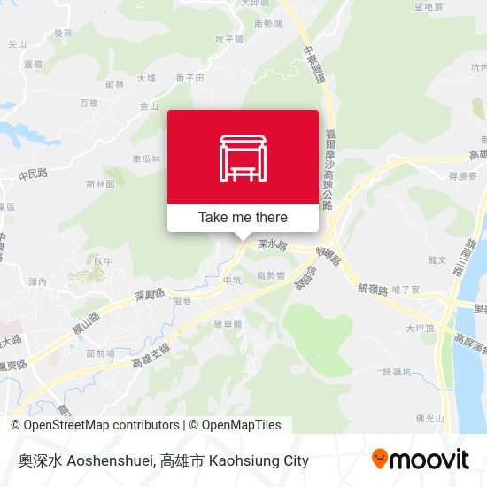奧深水 Aoshenshuei map
