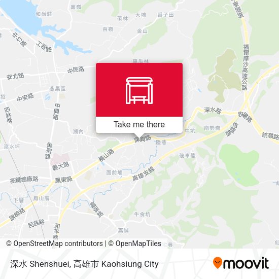深水 Shenshuei map