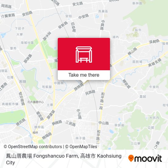 鳳山厝農場 Fongshancuo Farm map