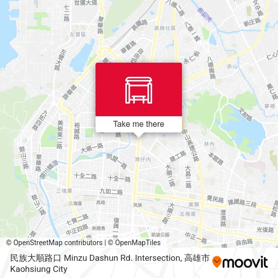 民族大順路口 Minzu Dashun Rd. Intersection地圖