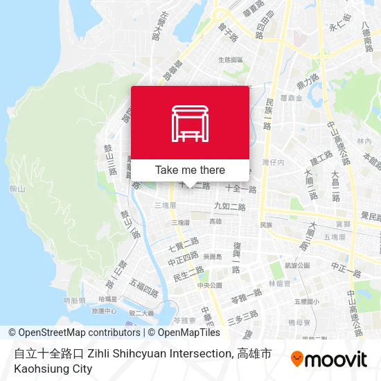 自立十全路口 Zihli Shihcyuan Intersection地圖