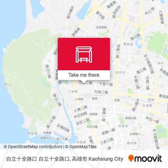 自立十全路口 自立十全路口 map