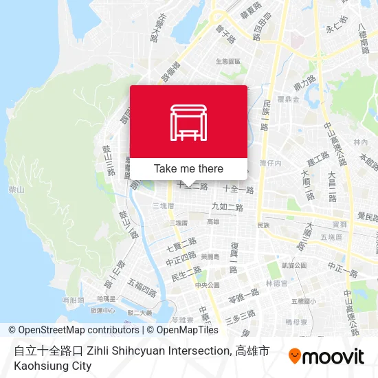 自立十全路口 Zihli Shihcyuan Intersection map