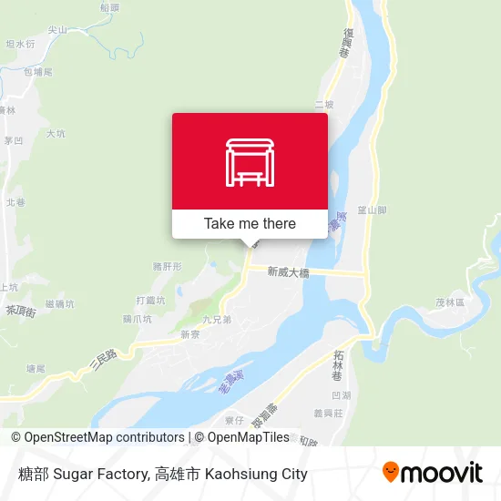 糖部 Sugar Factory地圖