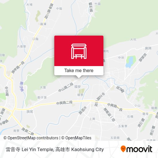 雷音寺 Lei Yin Temple地圖