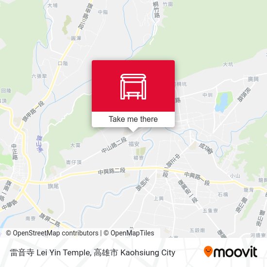 雷音寺 Lei Yin Temple map