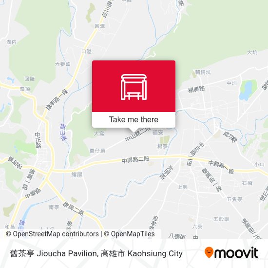 舊茶亭 Jioucha Pavilion map