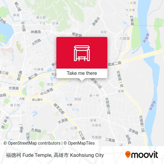 福德祠 Fude Temple map