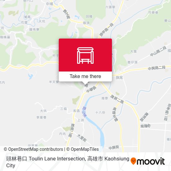 頭林巷口 Toulin Lane Intersection map