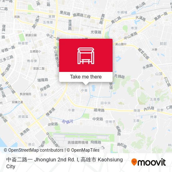 中崙二路一 Jhonglun 2nd Rd. I地圖