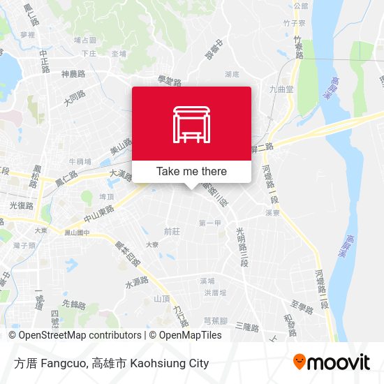 方厝 Fangcuo map