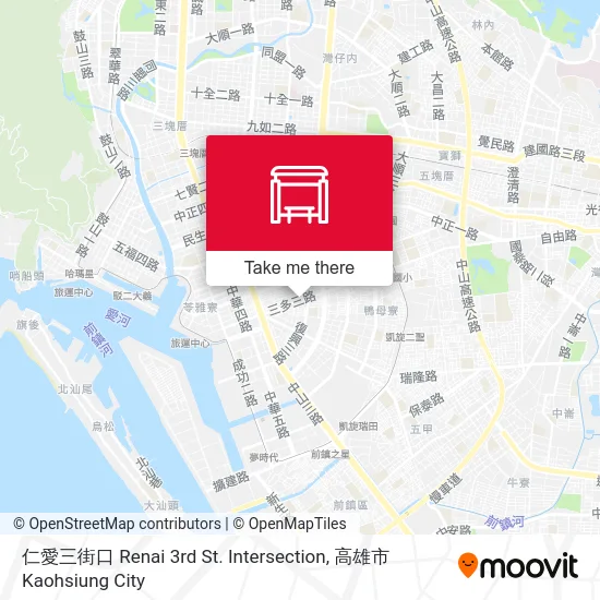 仁愛三街口 Renai 3rd St. Intersection地圖
