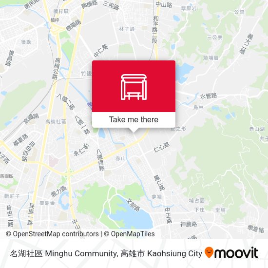 名湖社區 Minghu Community地圖