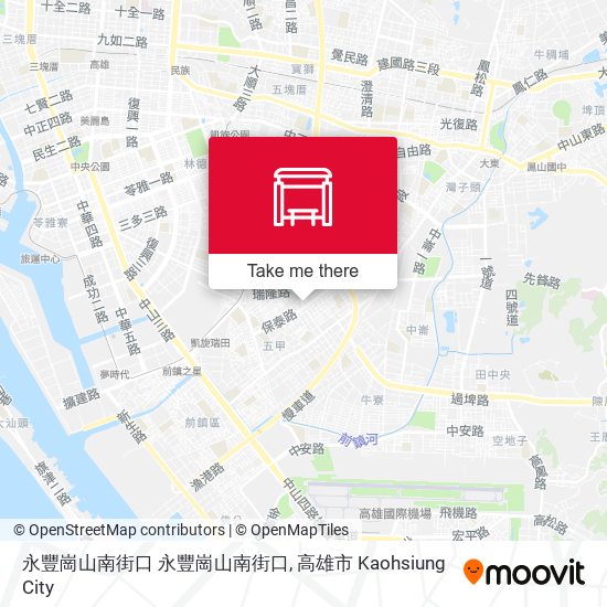 永豐崗山南街口 永豐崗山南街口 map