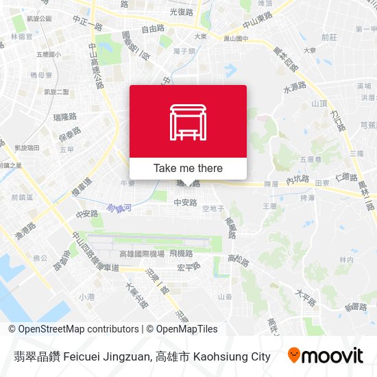 翡翠晶鑽 Feicuei Jingzuan map