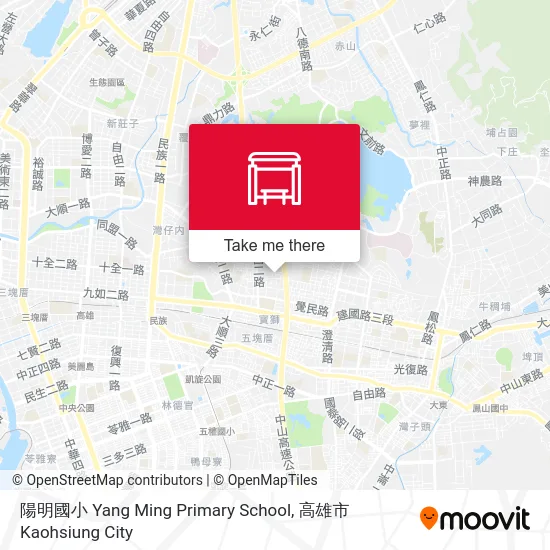陽明國小 Yang Ming Primary School地圖