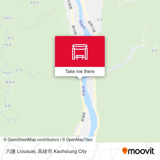 六隧 Liousuei map