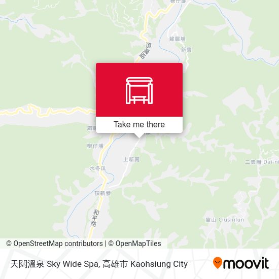 天闊溫泉 Sky Wide Spa map