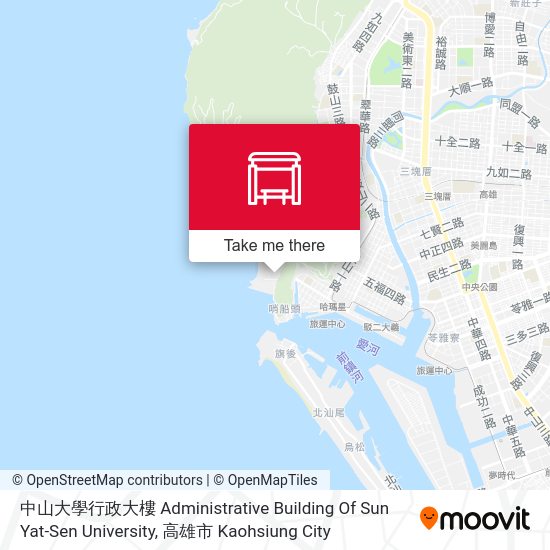 中山大學行政大樓 Administrative Building Of Sun Yat-Sen University map