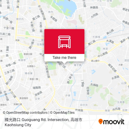 國光路口 Guoguang Rd. Intersection地圖