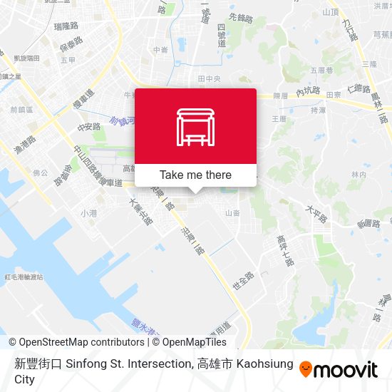 新豐街口 Sinfong St. Intersection map