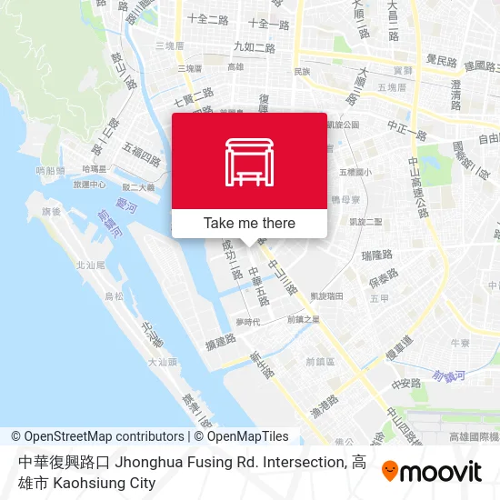 中華復興路口 Jhonghua Fusing Rd. Intersection地圖