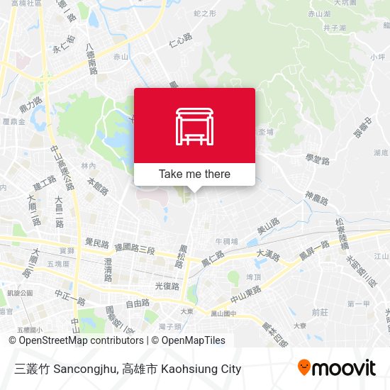 三叢竹 Sancongjhu map