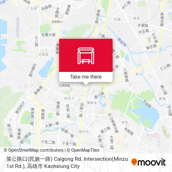 菜公路口(民族一路) Caigong Rd. Intersection(Minzu 1st Rd.)地圖
