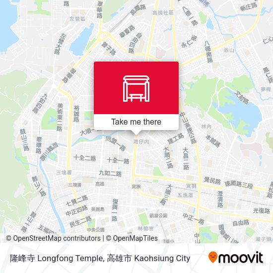隆峰寺 Longfong Temple map