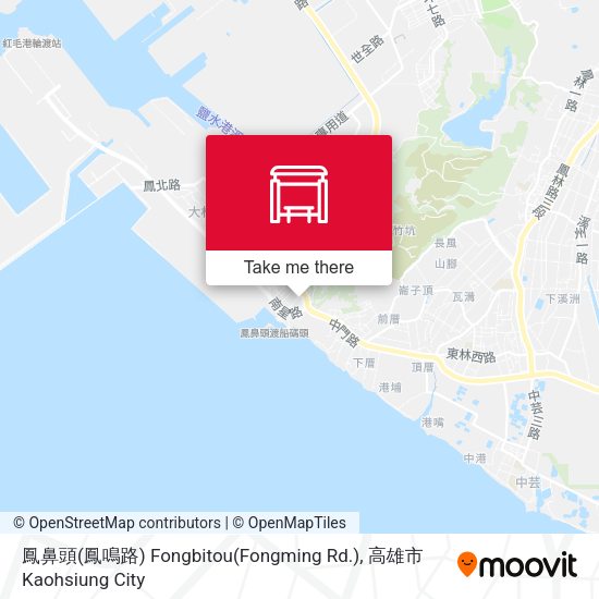 鳳鼻頭(鳳鳴路) Fongbitou(Fongming Rd.)地圖