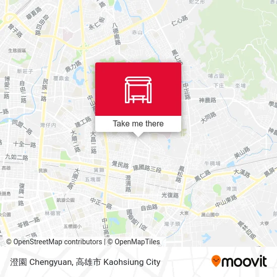 澄園 Chengyuan map