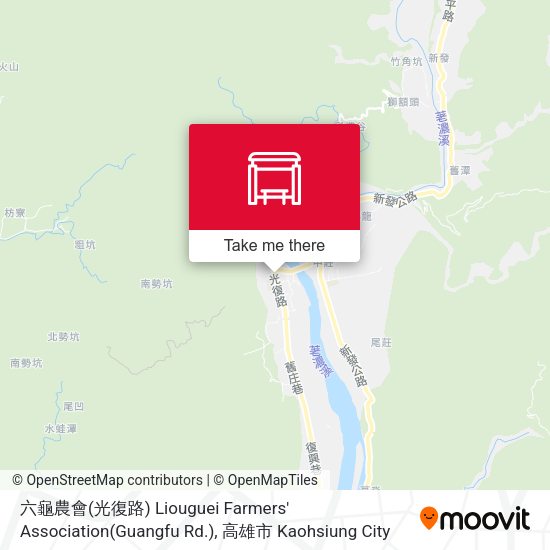 六龜農會(光復路) Liouguei Farmers' Association(Guangfu Rd.) map