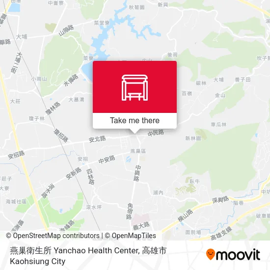 燕巢衛生所 Yanchao Health Center地圖