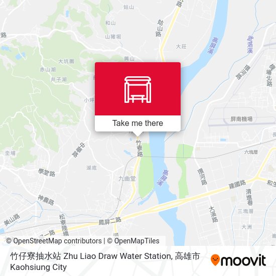 竹仔寮抽水站 Zhu Liao Draw Water Station map