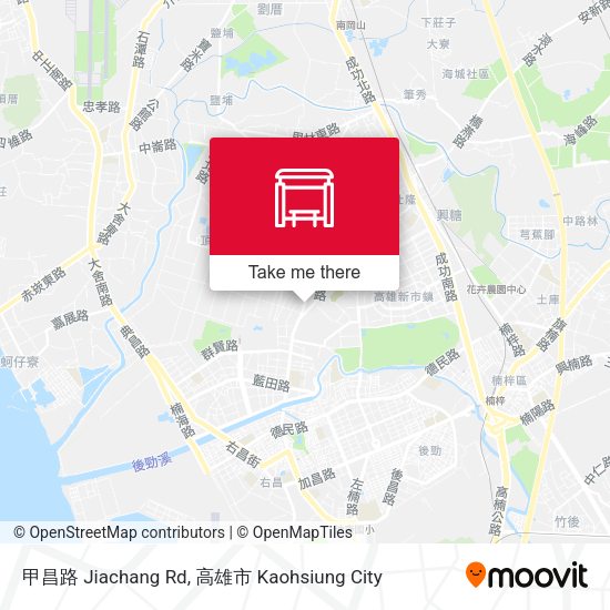 甲昌路 Jiachang Rd地圖