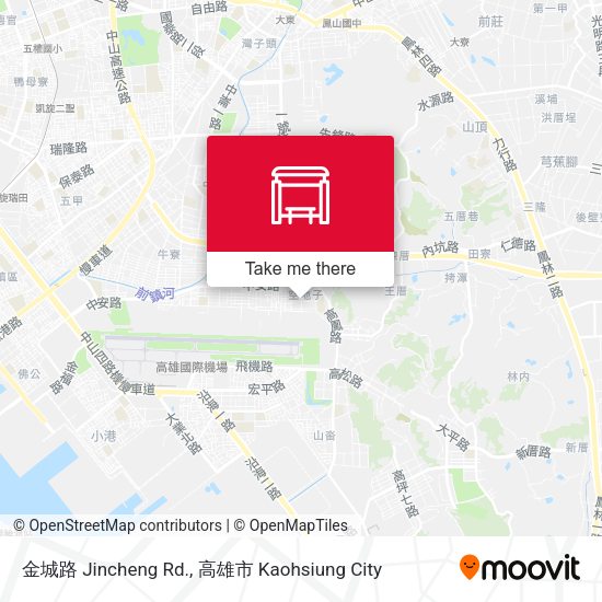 金城路 Jincheng Rd.地圖