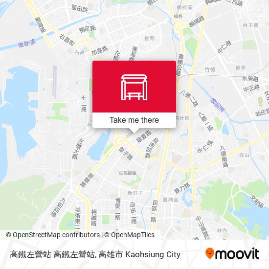 高鐵左營站 高鐵左營站 map