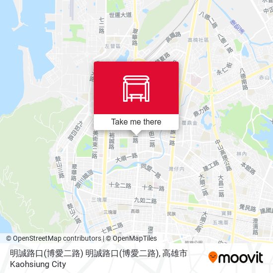 明誠路口(博愛二路) 明誠路口(博愛二路)地圖