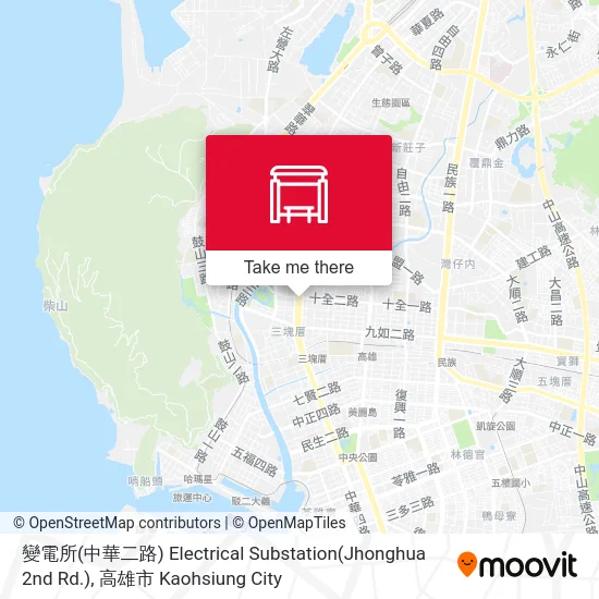 變電所(中華二路) Electrical Substation(Jhonghua 2nd Rd.) map