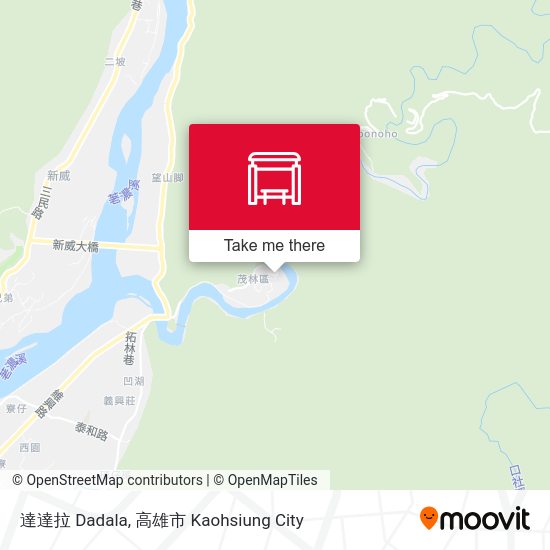 達達拉 Dadala地圖