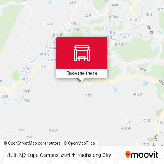 鹿埔分校 Lupu  Campus map