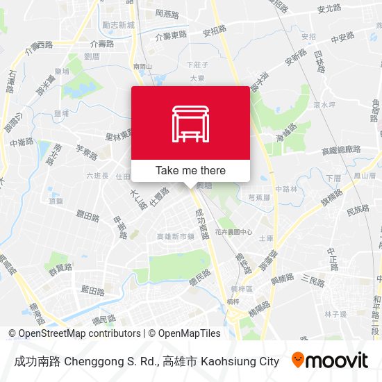 成功南路 Chenggong S. Rd. map