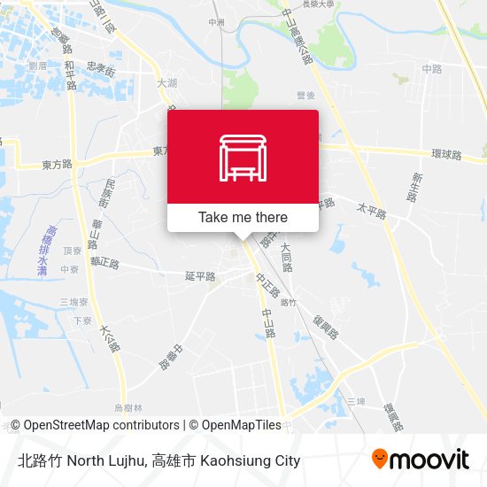 北路竹 North Lujhu map