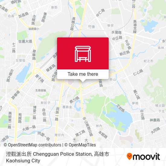 澄觀派出所 Chengguan Police Station map