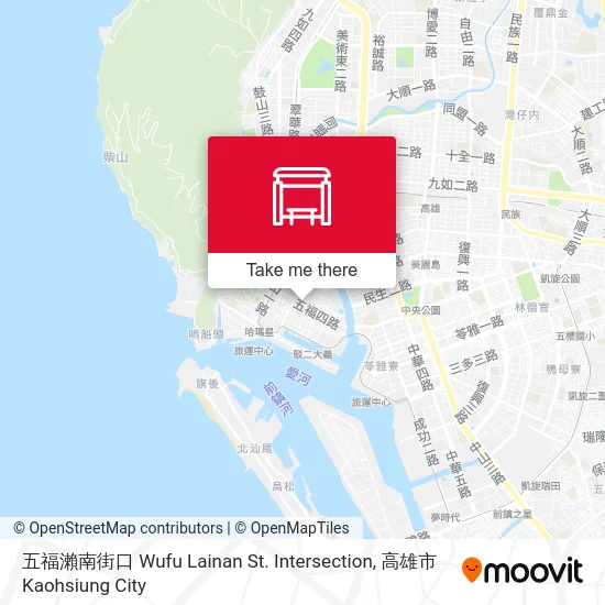 五福瀨南街口 Wufu Lainan St. Intersection地圖