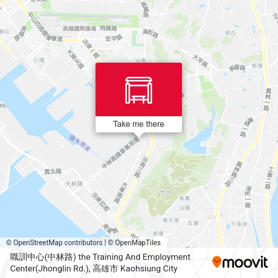 職訓中心(中林路) the Training And Employment Center(Jhonglin Rd.)地圖