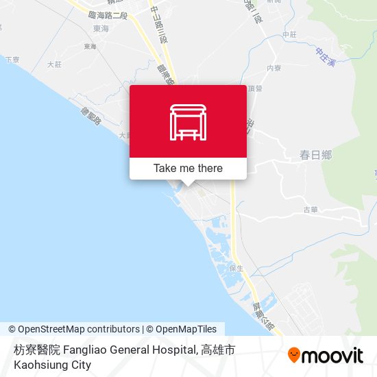 枋寮醫院 Fangliao General Hospital map